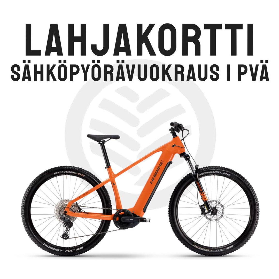 LAHJAKORTTI SÄHKÖPYÖRÄN VUOKRAUS 1 PVÄ